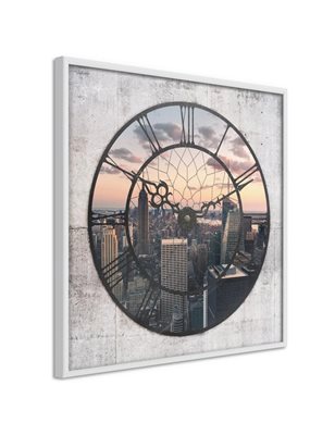 Poster  City Clock (Square)